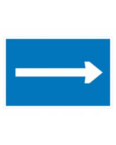 Scheepvaartbord D.3a / Aanbevolen vaarrichting