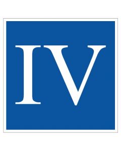 Scheepvaartbord E.5.3 / Toestemming ligplaats te nemen (ankeren en meren) met ten hoogste het aangegeven aantal schepen langszijde van elkaar, aan de zijde van de vaarweg waar het bord is geplaatst