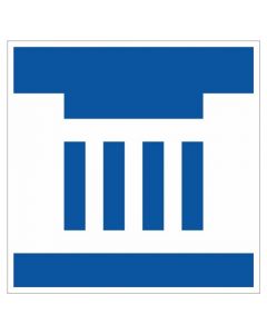 Scheepvaartbord E.3 / Stuw