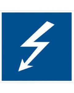 Scheepvaartbord E.2 / Hoogspanningslijn