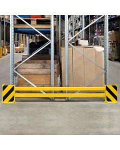 Black Bull stapelrek en hoekbeschermer (Type C) - 90/130 x 40 x 19 cm - zwart/geel