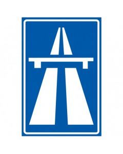 Verkeersbord G01, Autosnelweg