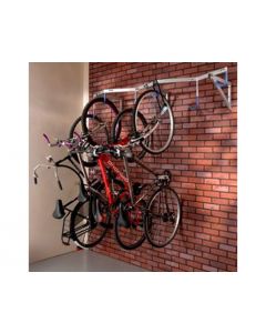 Muurfietsenrek voor 6 fietsen