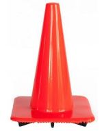 Afzetkegel 50 cm fluor oranje verzwaard