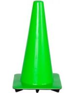 Afzetkegel 50 cm limoen groen soepel pvc