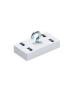 Magnetische wandclip voor bevestigen afzetlint