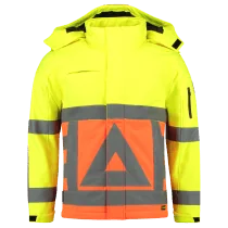 Softshell Verkeersregelaarjas Fluor Oranje-Geel