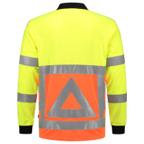 Verkeersregelaars poloshirt met lange mouw