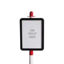 Inschuifpaneel A4 verticaal