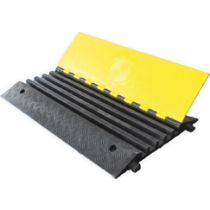 Kabeldrempel rubber met plastic klep 90 x 55 x 5,5 cm