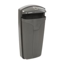 Afvalbak Cibeles 50 liter met cassette voor hondenpoepzakjes