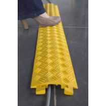 Kabeldrempel in soepel rubber 100 x 27,5 x 3 cm