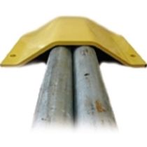 Kabeldrempel staal 200 x 25 x 5 cm