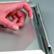 Kliklijst A4 profiel 25 mm met standaard