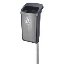 Kunststof buitenafvalbak 50 liter