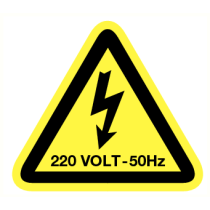 220 volt - 50 Hz