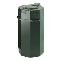 Recreatie Afvalbak Groen 120 liter