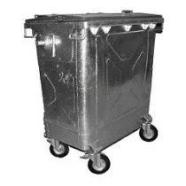Staalverzinkte rolcontainer 770 liter