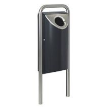Afvalbak Scoop Twin 60 liter