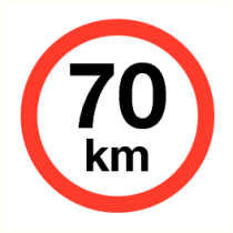 70 km
