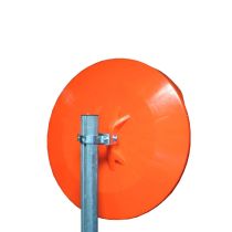 Acryl basic verkeersspiegel, diameter ø 50 cm met zonneklep