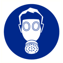 Adembescherming verplicht