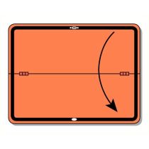 ADR bord horizontaal scharnierend excl. bevestigingsbeugel