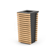 Afvalbak met asbak Flash 03.025.1