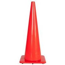 Afzetkegel 92 cm fluor oranje