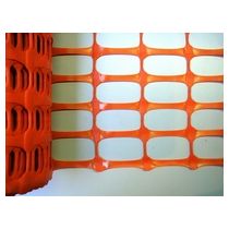 Afzetnet HDPE Heavy 50 x 1 meter, 240 gram/m2, kleur oranje