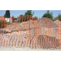 Afzetnet HDPE Medium 50 x 1 meter, 150 gram/m2, kleur blauw