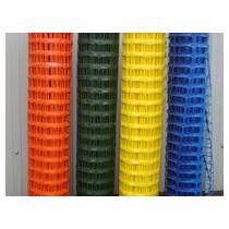 Afzetnet HDPE Medium 50 x 1 meter, 150 gram/m2, kleur rood