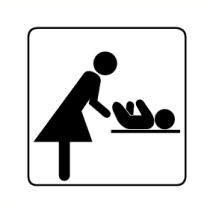 Baby verschoonruimte