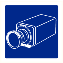 Bewakingscamera (spiegelbeeld)