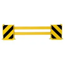 Black Bull stapelrek en hoekbeschermer (Type B) - 170/210 x 50 x 19 cm - zwart/geel