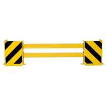 Black Bull stapelrek en hoekbeschermer (Type B) - 170/210 x 50 x 19 cm - zwart/geel