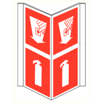 Brandmelder + Brandblusser