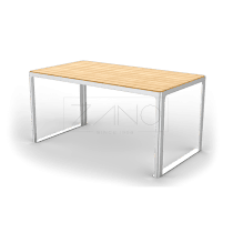 Buitentafel model Scandik, rechthoek, hout