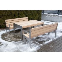 Buitentafel model Soft, rechthoek