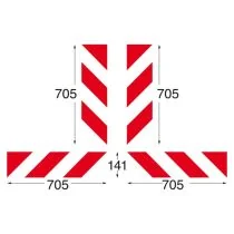 Containermarkering plakfolie