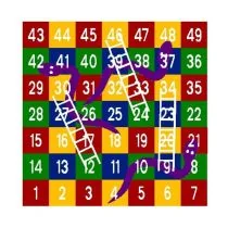 DecoMark Adder & Ladder met getallen 1 t/m 49