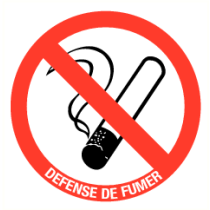 Defense de fumer