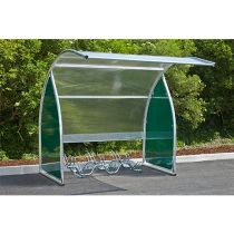 Fietsenstalling overdekt voor 6 fietsen