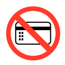 Geen magneetkaarten hier toegestaan