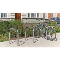 Gegalvaniseerde fietsbeugel, buisdiameter Ø 50 mm, in te graven