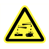 Gevaar voor bijtende stoffen