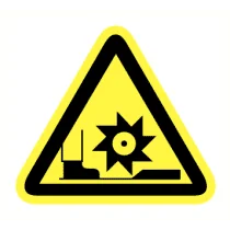 Gevaar voor draaiende frees