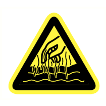 Gevaar voor hete vloeistoffen