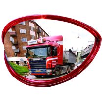 Groothoekspiegel ovaal ø 80 cm