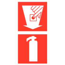 Handmelder + Brandblusser